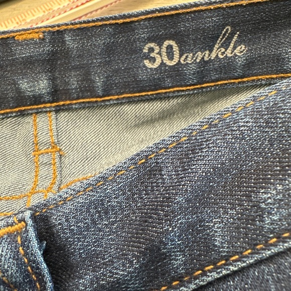 J.Crew Toothpick Ankle Jeans – Size 30 – Dryden Wash - Picture 9 of 10